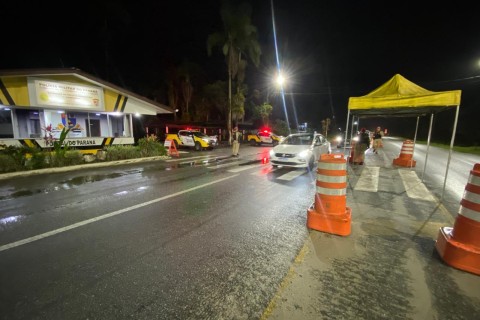 Polícia Rodoviária Estadual realiza Operação Lei Seca no Litoral do Paraná na Pré-Operação Verão 2024/2025